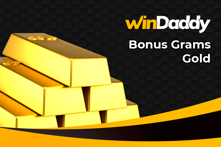 Gold Bonus: Win real 22-carat gold with winDaddy