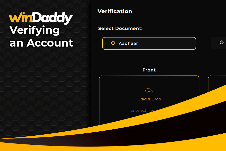 Verifying an account